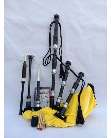 Highland New Yellow Bagpipe Set